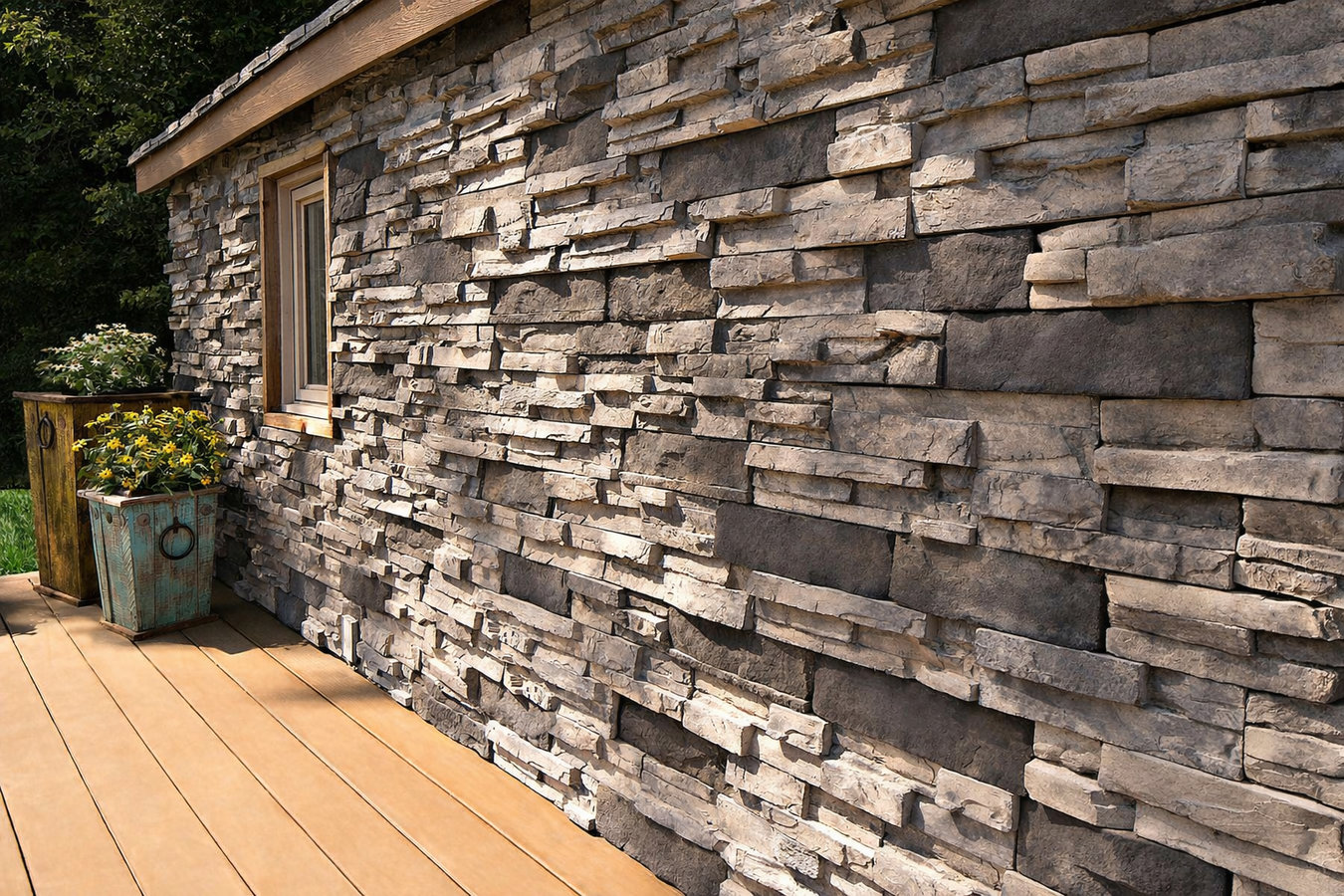 Stone Veneer Installation in Champaign, IL